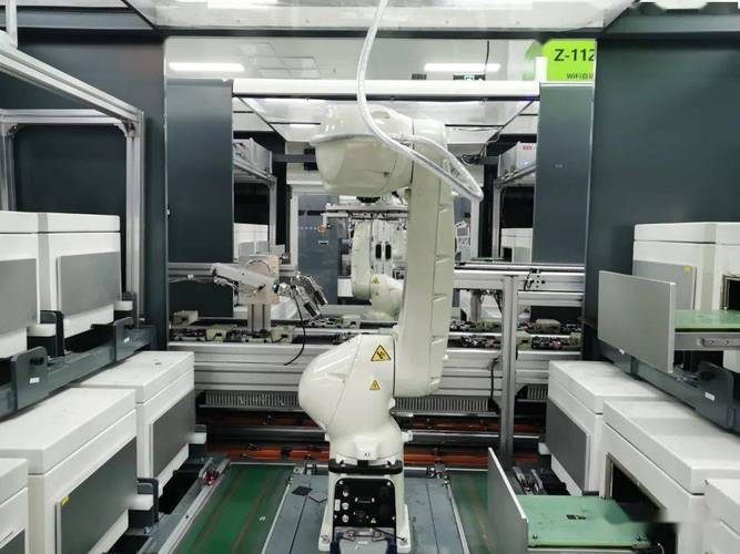 新都区微网优联的5g智慧工厂现已配备mes,wms,erp等可视化信息系统,各